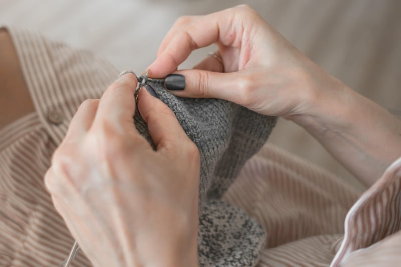 Mermaid Tail Knitting